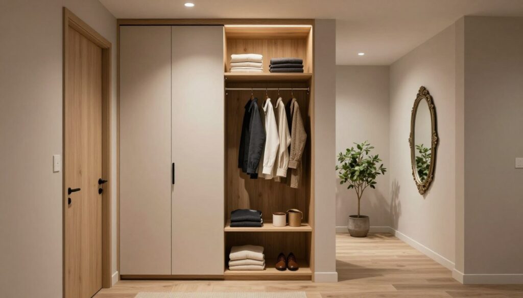 garderobe nische flur