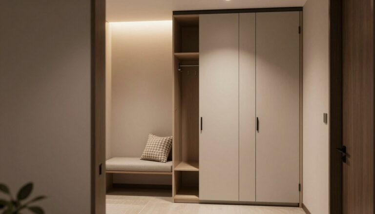 garderobe nische flur