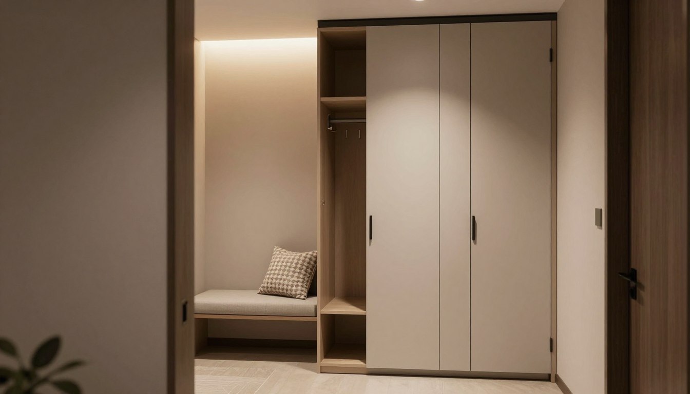 garderobe nische flur