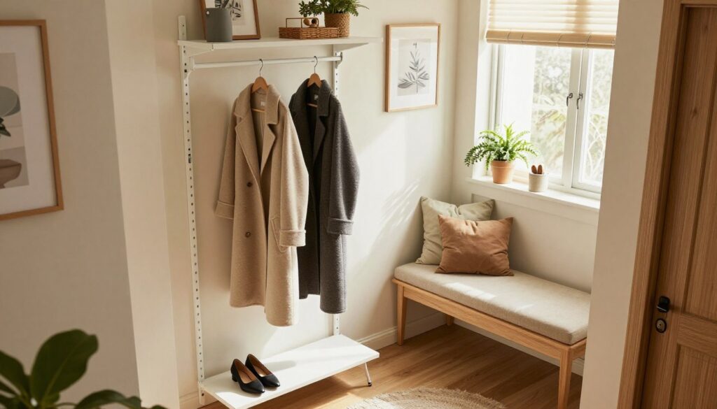 garderobe wandmontage