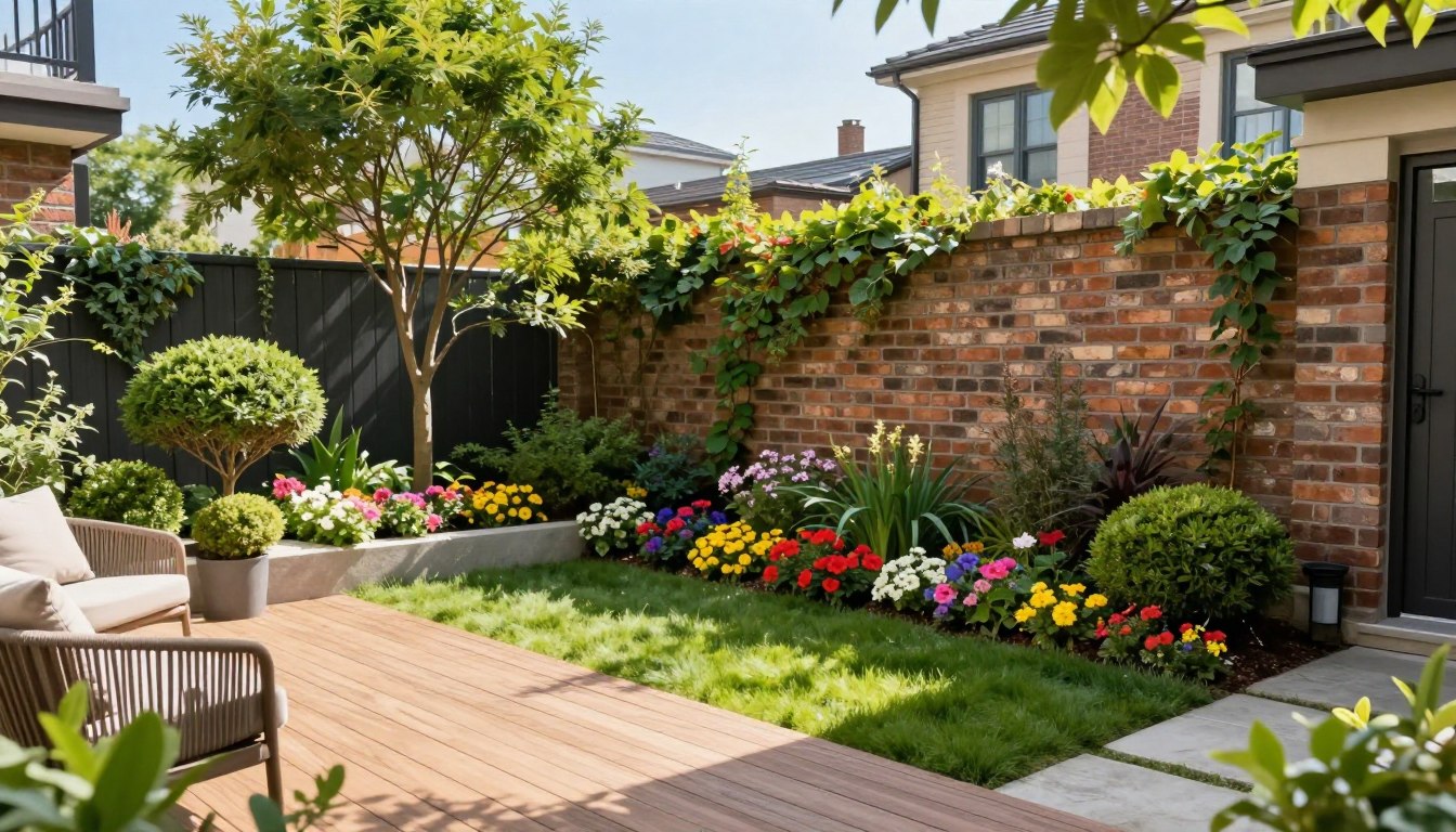 garten reihenmittelhaus