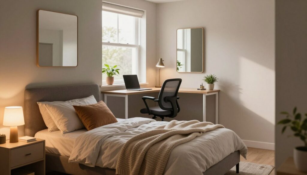 kleine Schlafzimmer gestalten