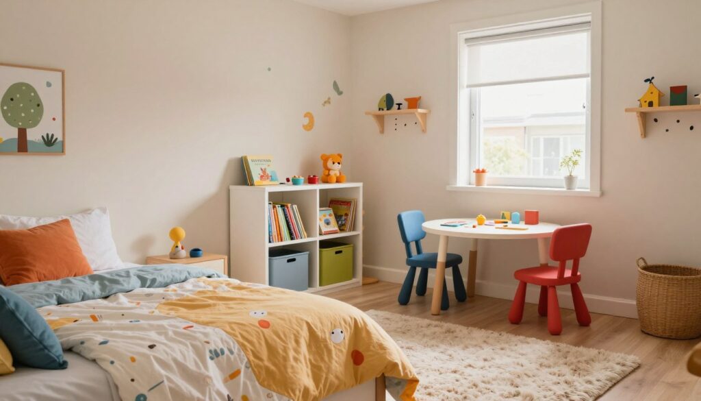 kleines Kinderzimmer einrichten