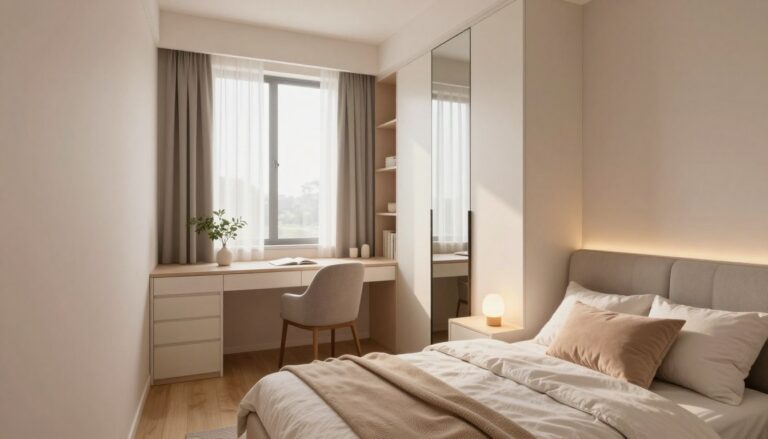 kleines schlafzimmer einrichten 10qm