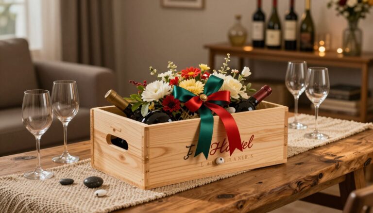 weinkisten deko