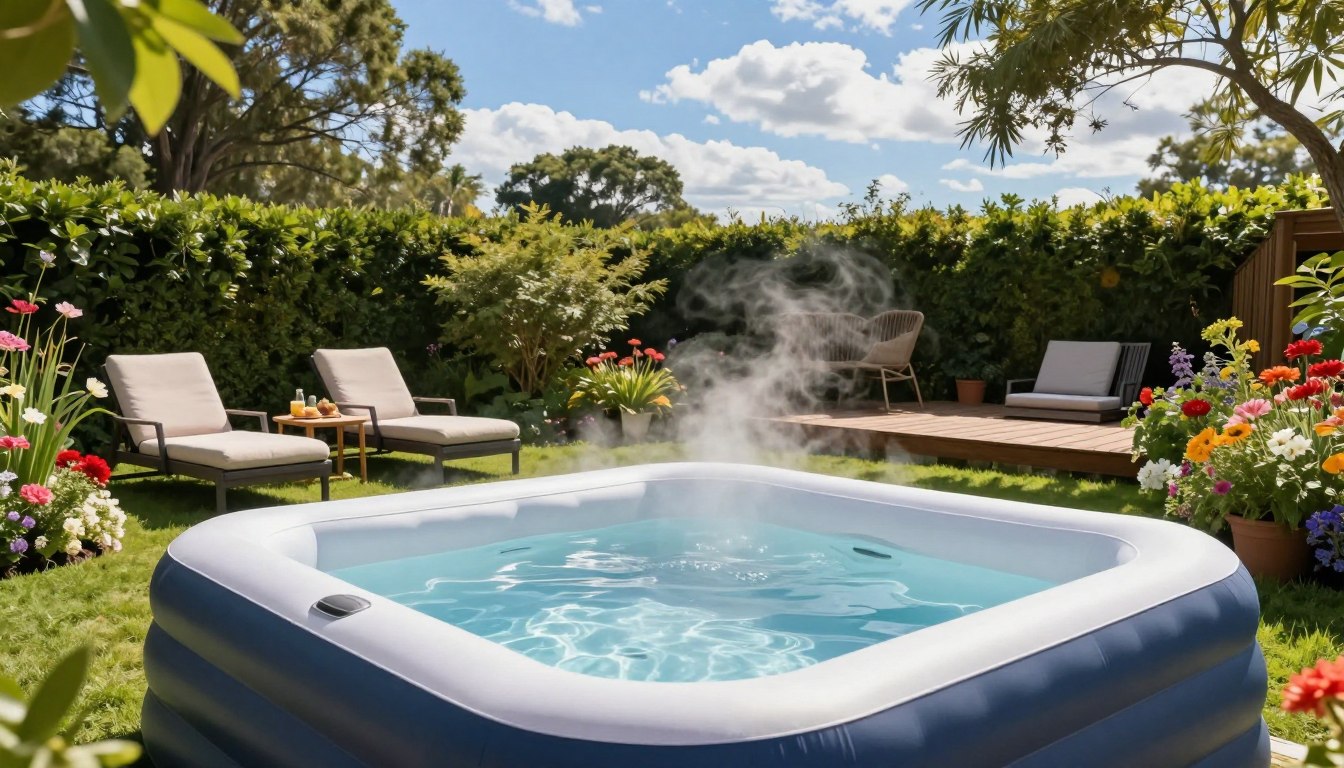 whirlpool garten aufblasbar