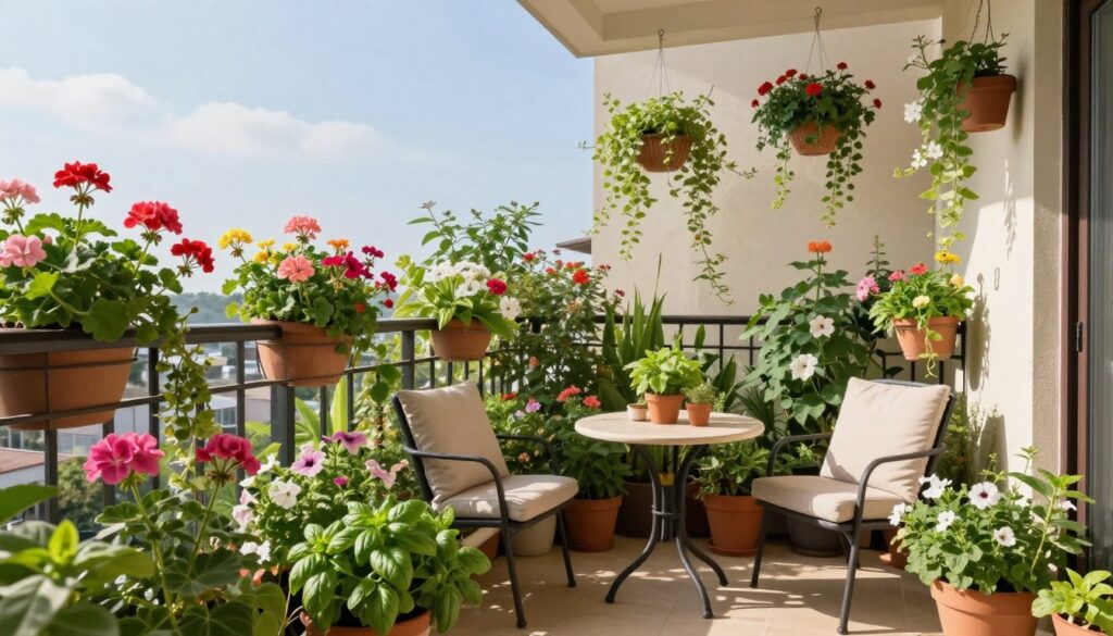 Balkon Bepflanzung