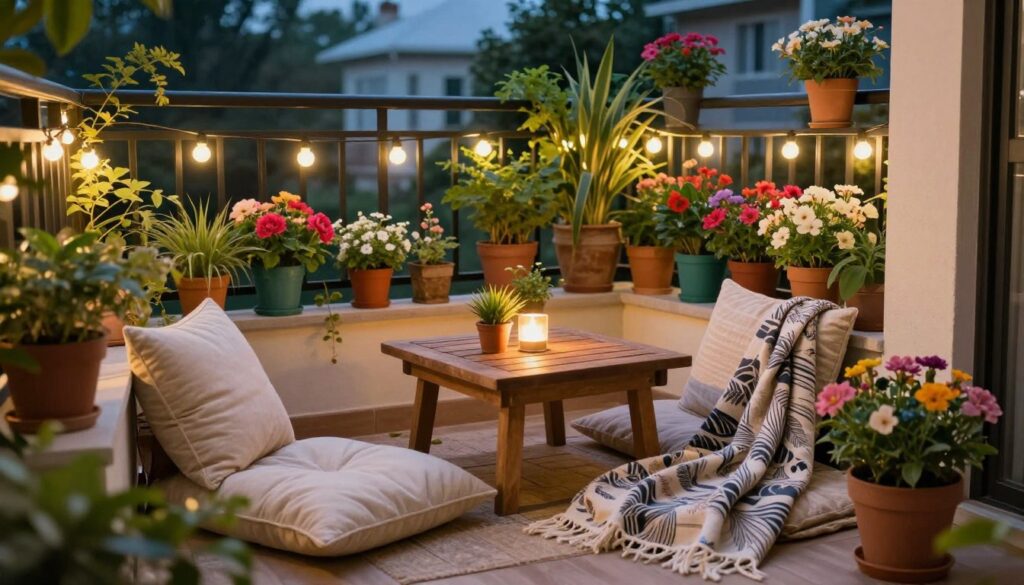 Balkon Dekoration Ideen