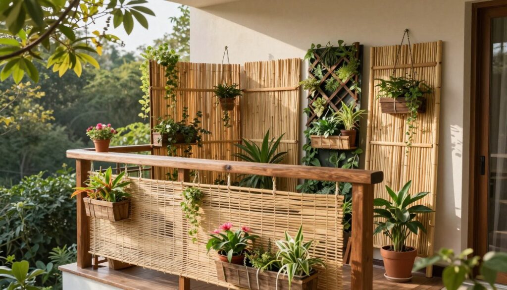 Balkon Sichtschutz DIY-Projekte
