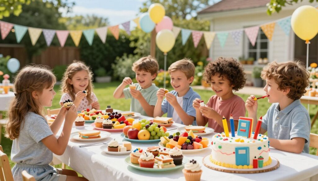 Essen für Einschulungsparty