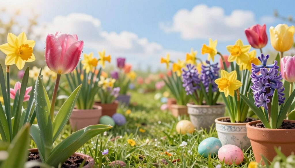 Frühlingsblüher für Osterdeko