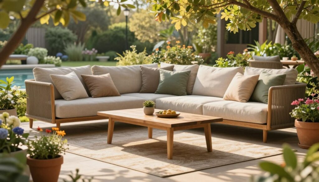 Garten-Lounge Gestaltung