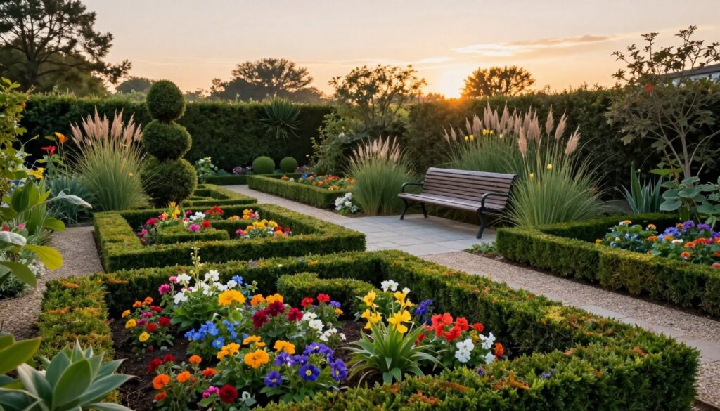 Gartengestaltung Struktur