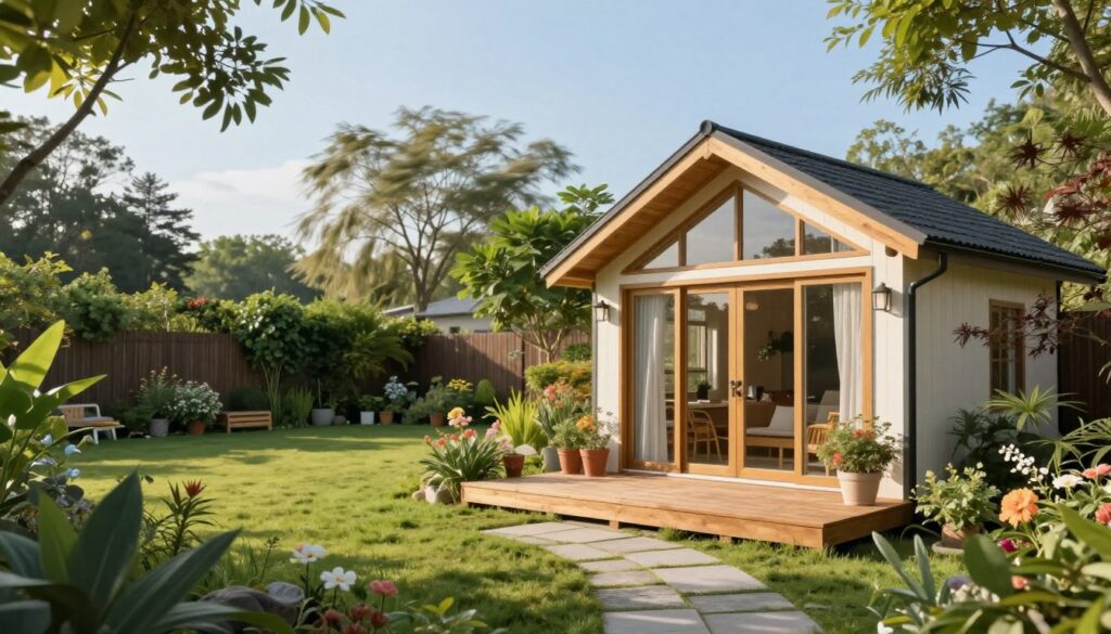 Gartenhaus für ganzjährige Nutzung