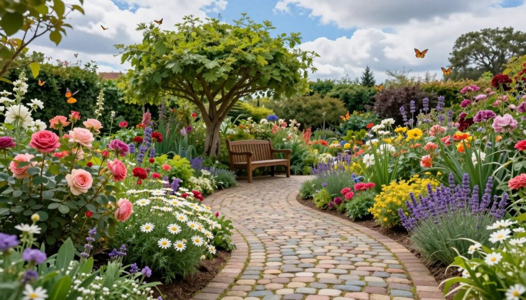 Gartenwege gestalten