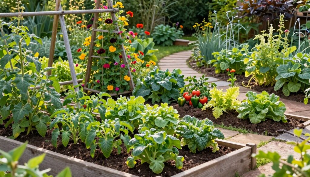 Gemüsegarten Gestaltung