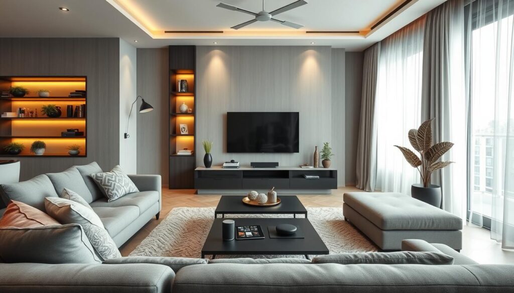 Moderne Wohnzimmer Gestaltung