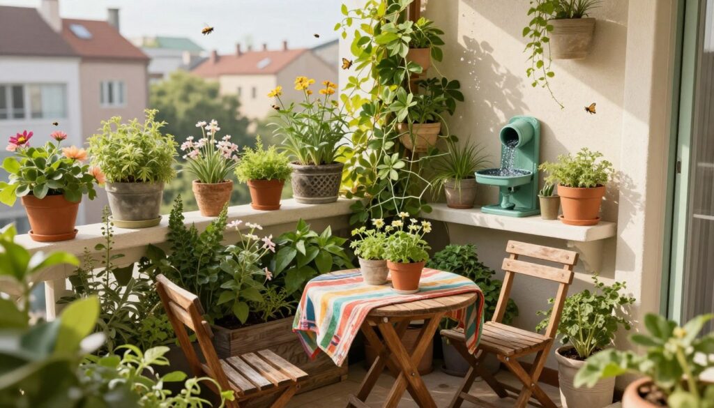 Nachhaltiger Balkon