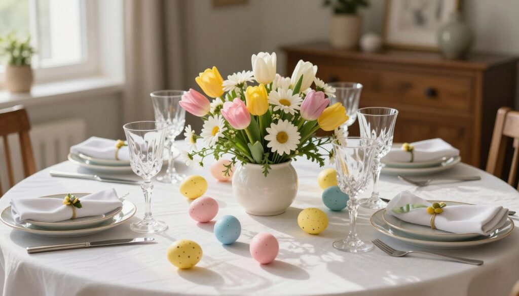 Ostern Tischdekoration