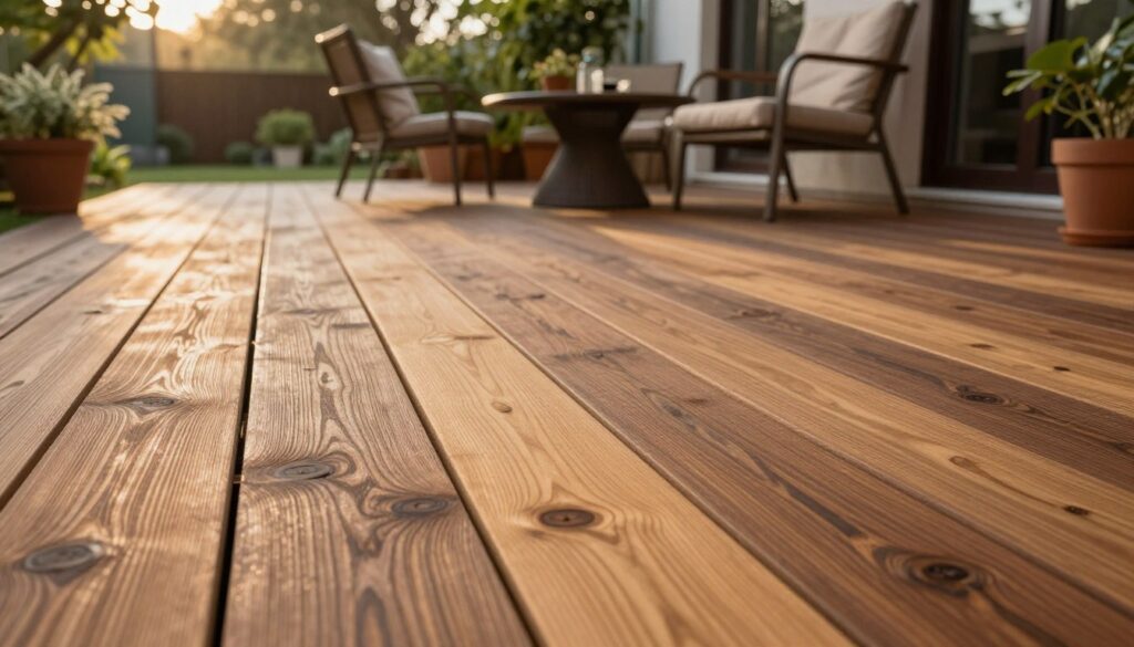 Terrassenboden Holz