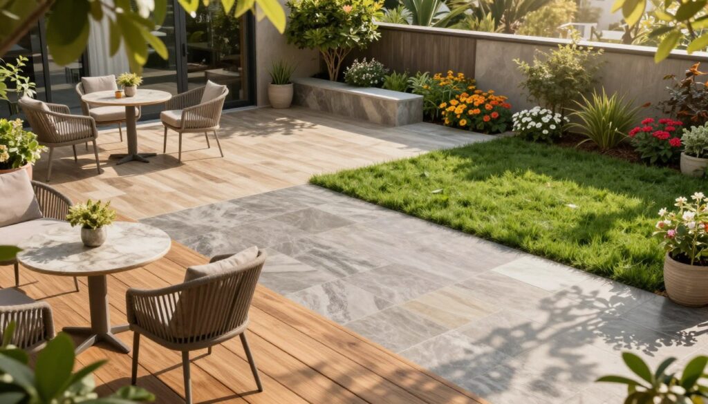 Terrassenboden gestalten