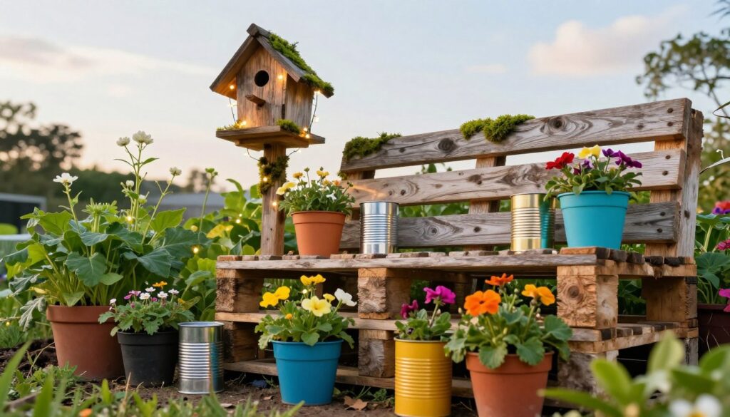 Upcycling Ideen für den Garten
