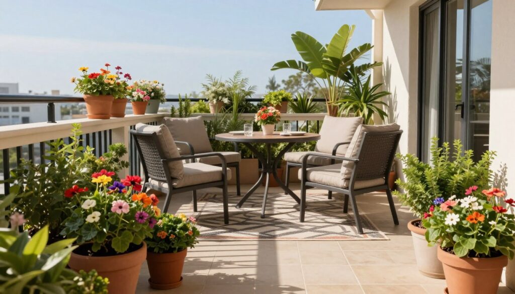 Wetterfeste Balkon Dekoration