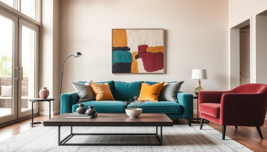 Wohnzimmer Farbkonzepte