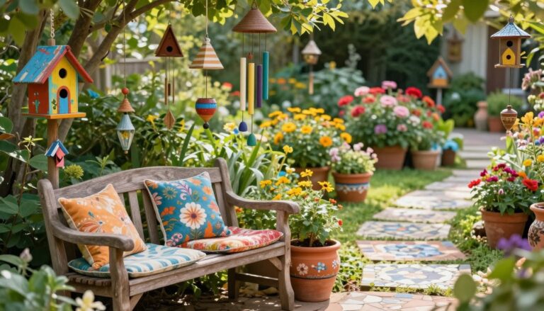 ausgefallene gartendeko selber machen
