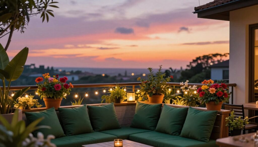 balkon deko