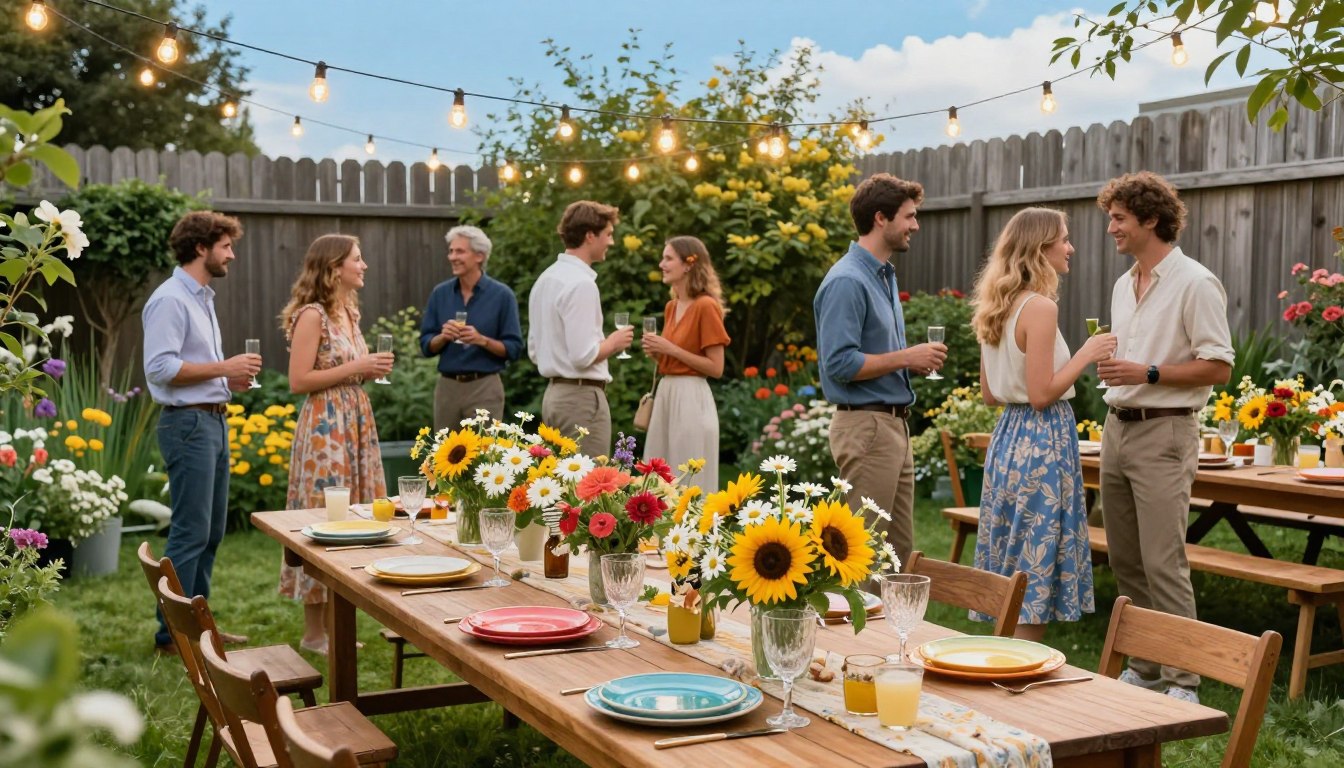 gartenparty ideen