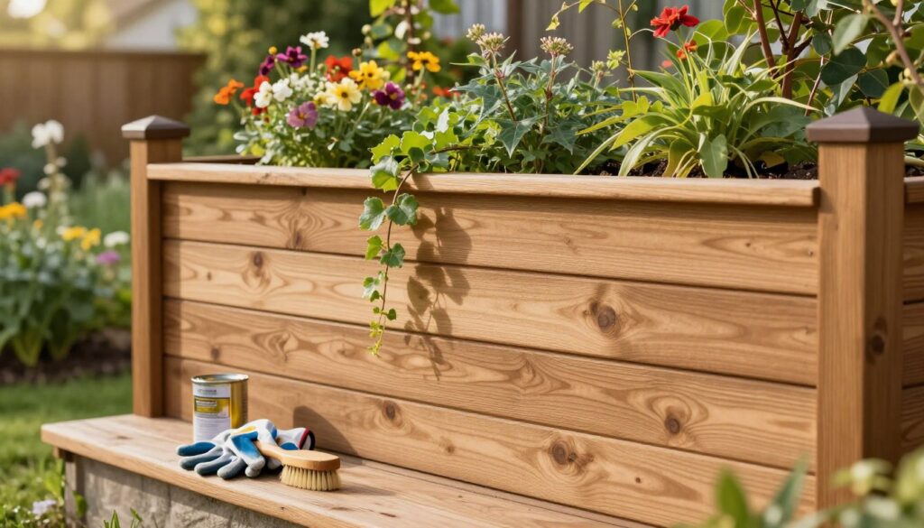 holzwand pflege