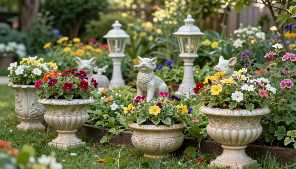 keramik gartendeko wetterfest