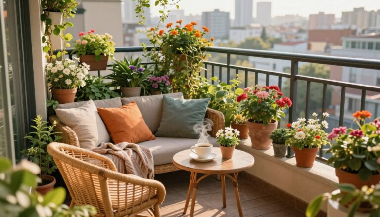 kleinen balkon gestalten