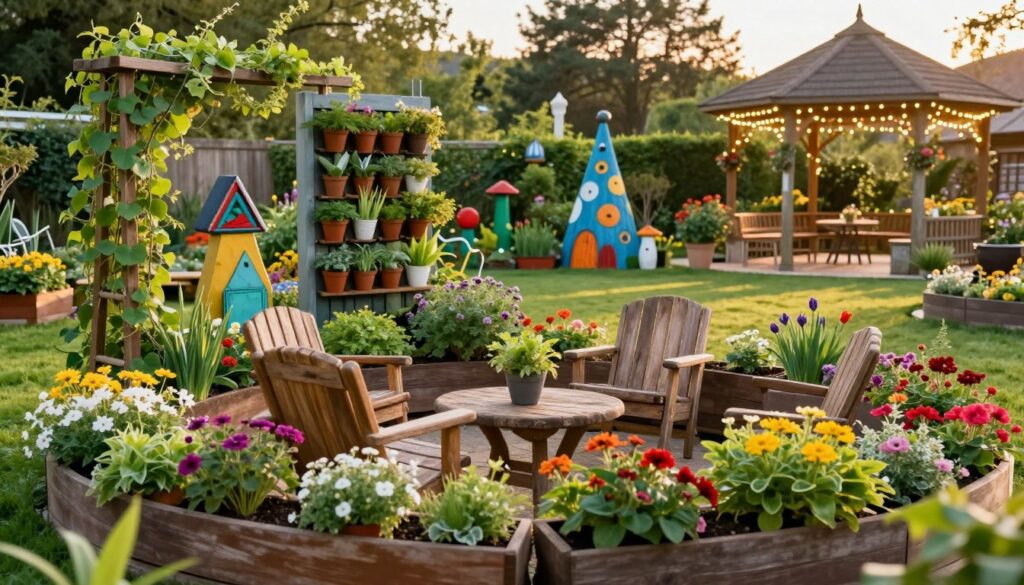 kreative gartenideen