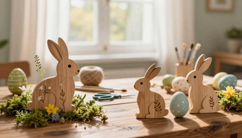 kreative osterdeko holzideen