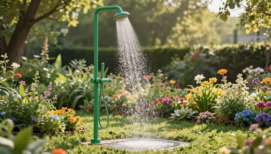 mobile Gartendusche