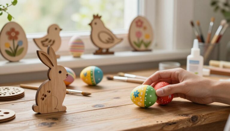 ostern basteln holz