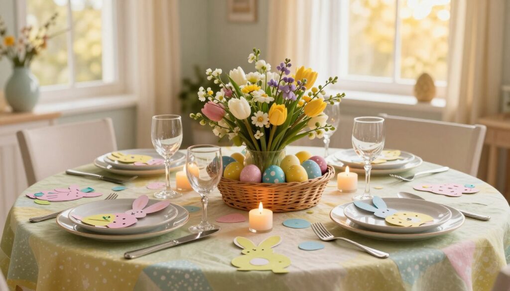 ostern tischdeko basteln