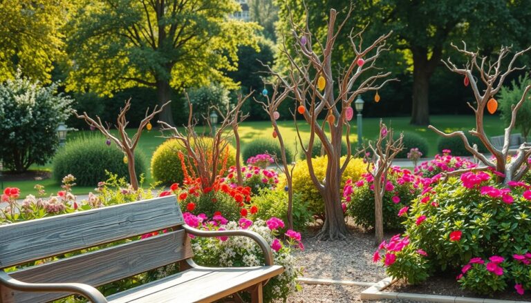 Äste deko garten