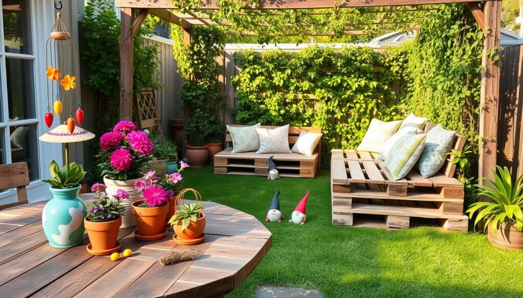 Bastelideen Deko für den Garten