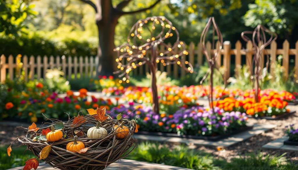 DIY Garten Deko mit Ästen DIY Garten Deko mit Ästen