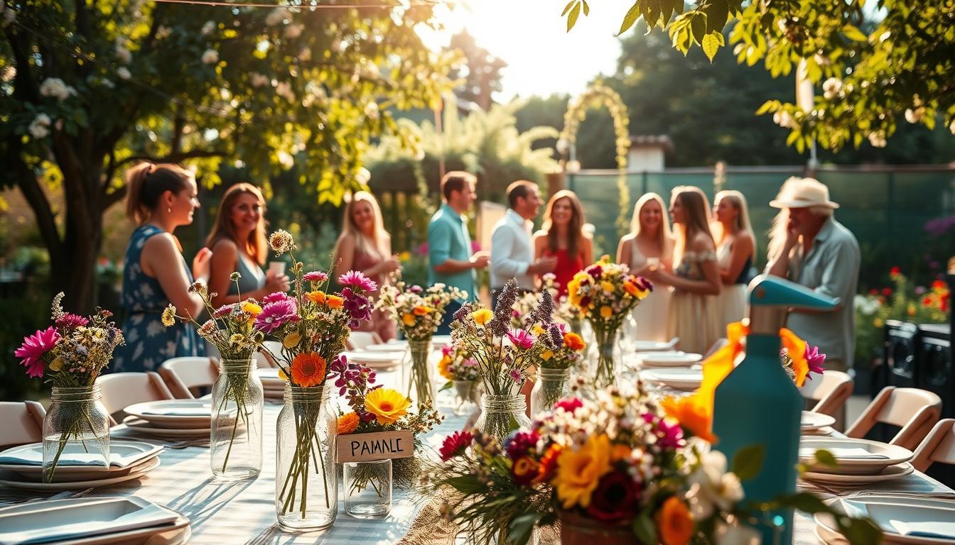 DIY deko gartenparty