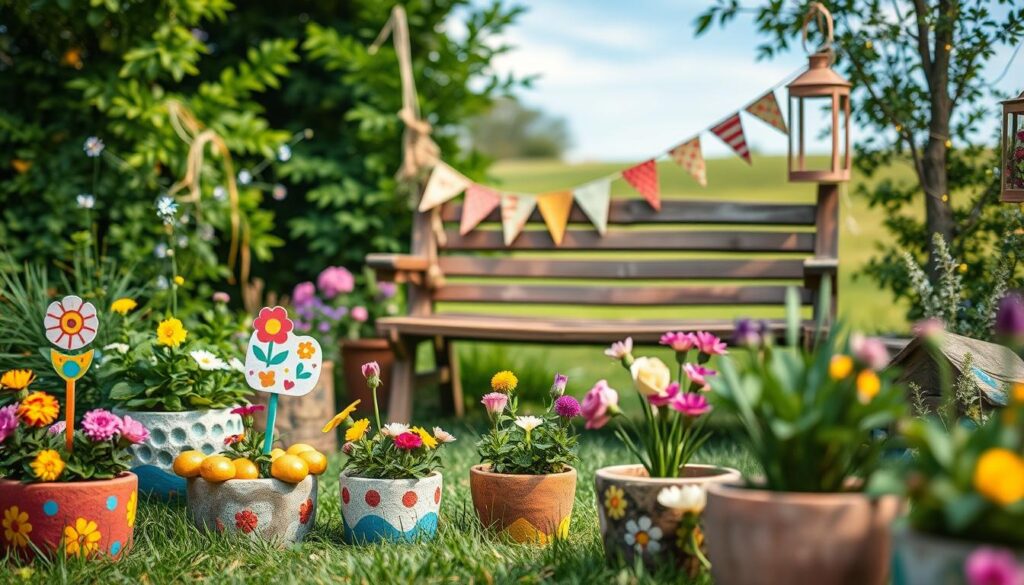 Günstige DIY Garten Dekoration
