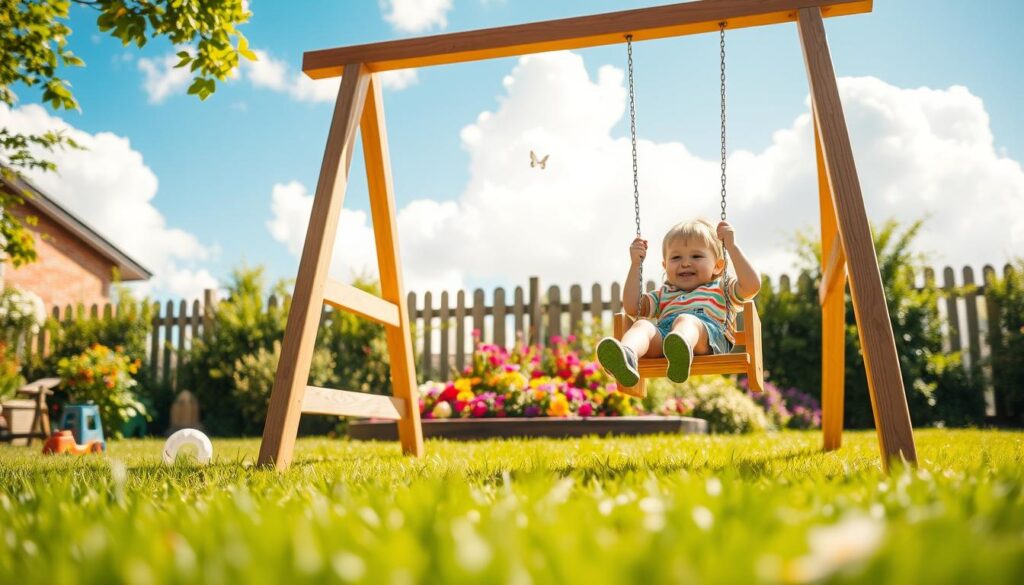 Kinderschaukel Garten