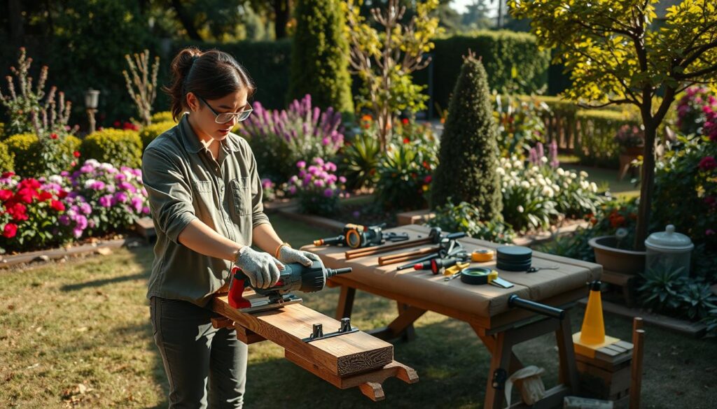 Sicherheit bei Outdoor DIY Projekte