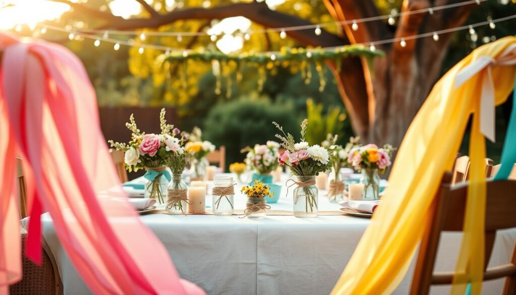 Tipps für DIY Deko Gartenparty