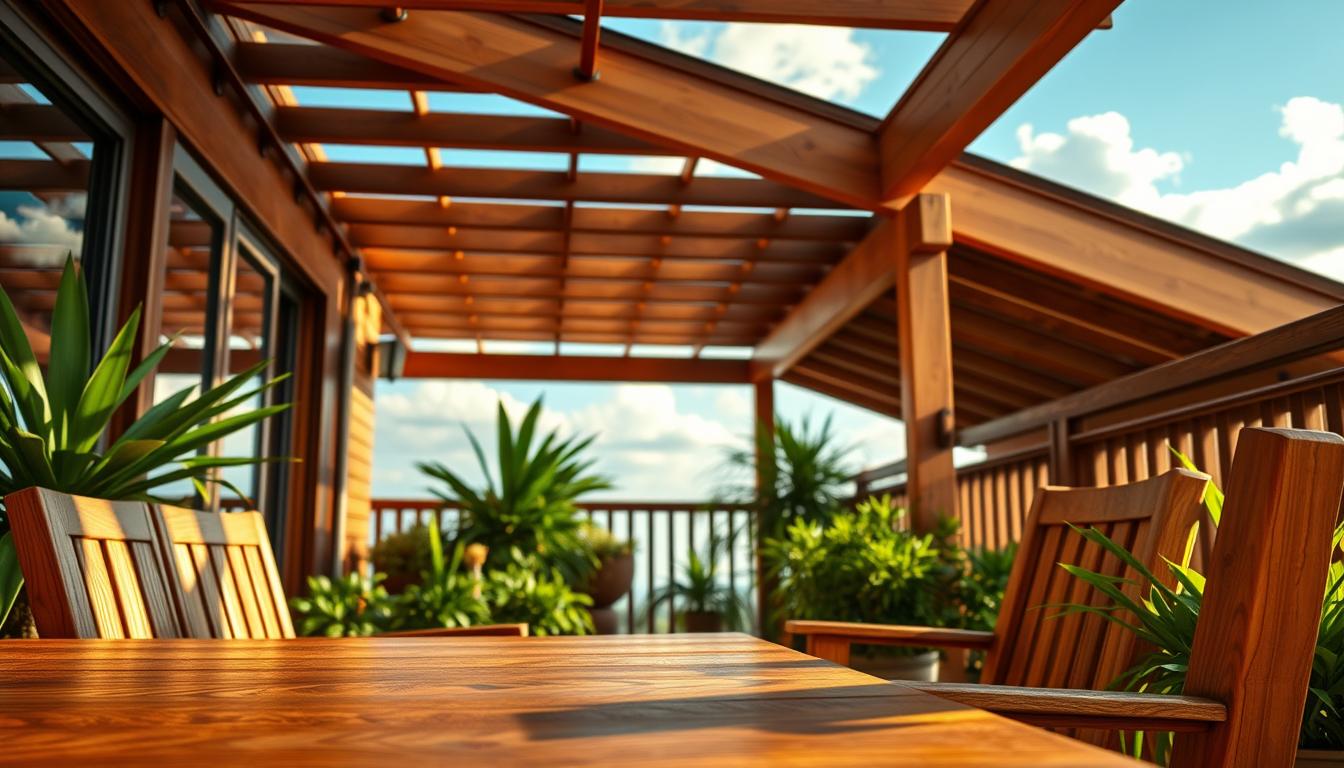 balkon holz