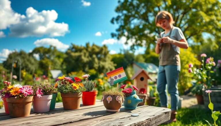 basteln garten