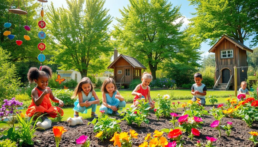 garten gestalten mit kindern